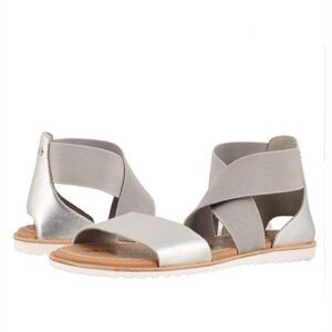 SOREL ELLA II FLAT SANDALS